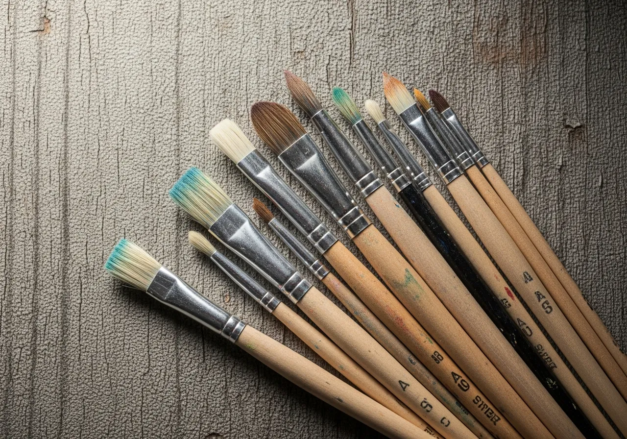 Kunstner penselsæt